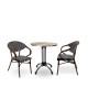 Luxe All Weather Bistro Armchair